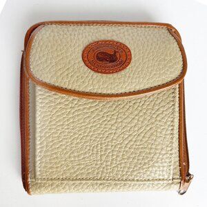 Vintage Adrienne Picard Leather Organizer Belt Bag All Weather Leather